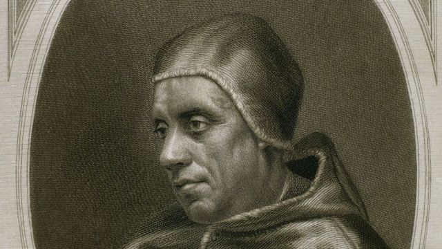 Engraving of Gregory XII