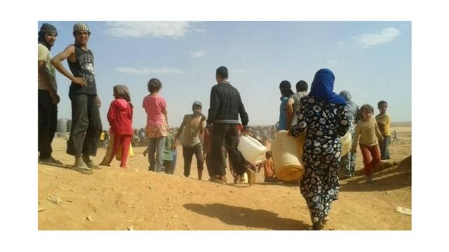 Akwai 'yan gudun hijra kusan dubu 85 a iyakar Jordan
