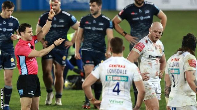 Premiership: Exeter 19-12 Sale - Chiefs edge to narrow win over Sharks -  BBC Sport