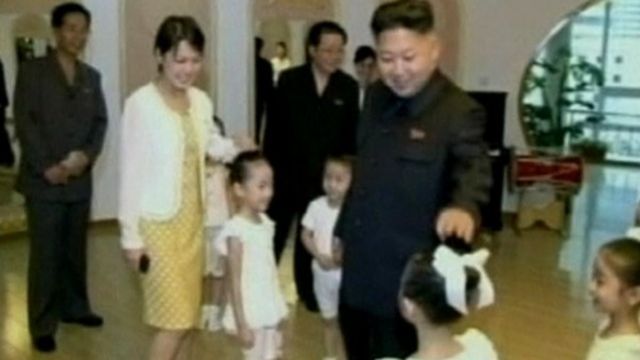 Kim and his wife have three children.