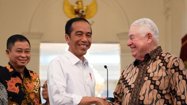Jokowi-Adkerson