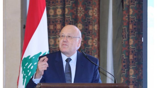 نجيب ميقاتي رئيس الحكومة اللبنانية