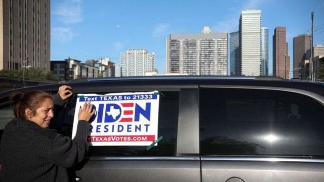 Mfuasi wa Biden Texas