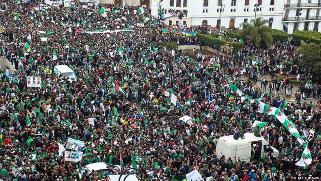 احتجاجات في الجزائر