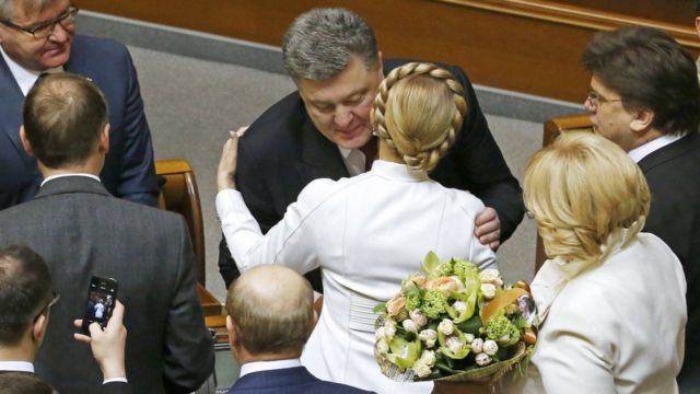 порошенко тимошенко