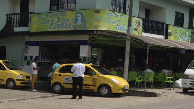 Panadería "La Pola", en Guaduas.