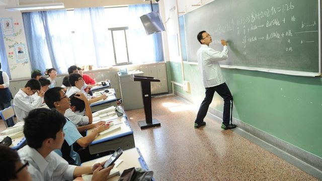 A China tem um sistema complexo de avaliação de professores