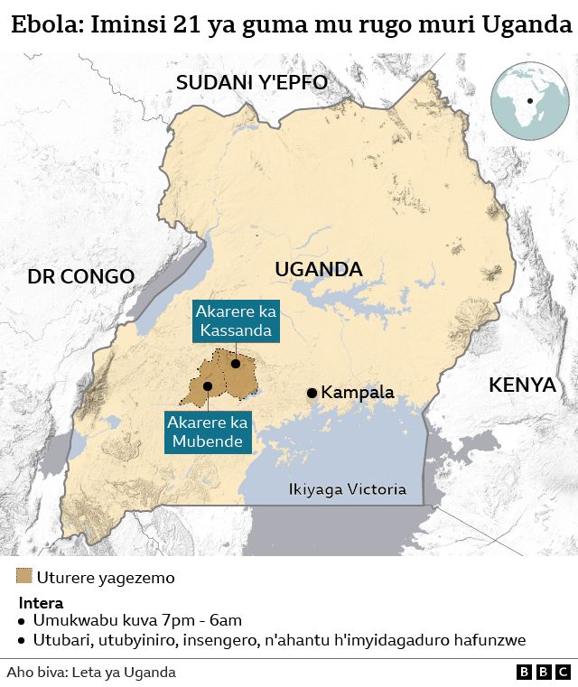 ebola-uganda-uturere-tubiri-turataramuwe-mu-kiringo-c-indwi-zitatu