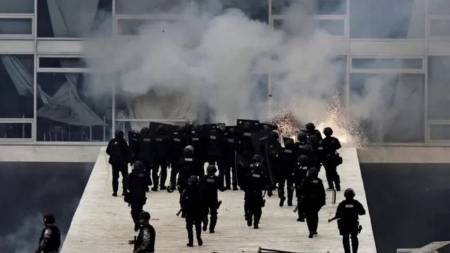 Protestos No Brasil Invasão De Bolsonaristas Revela