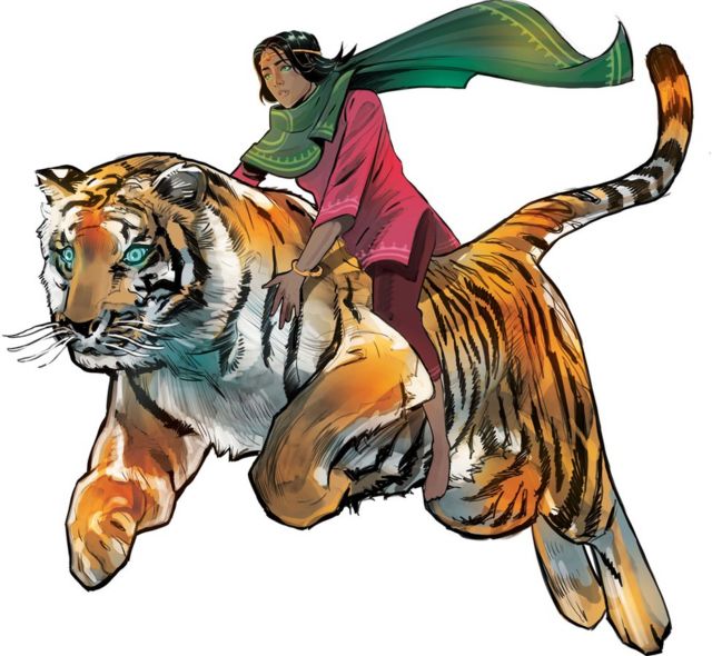 640px x 590px - Priya: India's female comic superhero returns to rescue 'stolen girls'
