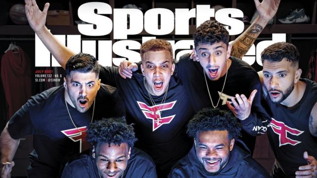 The first esports team to be the cover of Sports Illustrated magazine - BBC