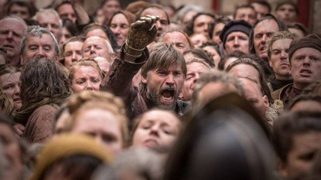 Jaime Lannister en el capítulo 5 de la temporada 8 de Game of Thrones.