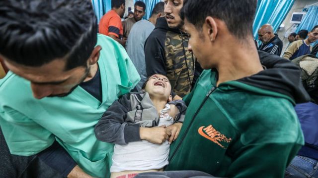 Israel-Palestina: 'Warga Palestina tidak boleh dipaksa meninggalkan Gaza', kata Menlu AS - BBC News Indonesia