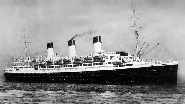 SS Cap Arcona pada 1927