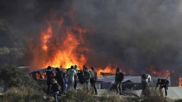 Calais, the Jungle, Prancis