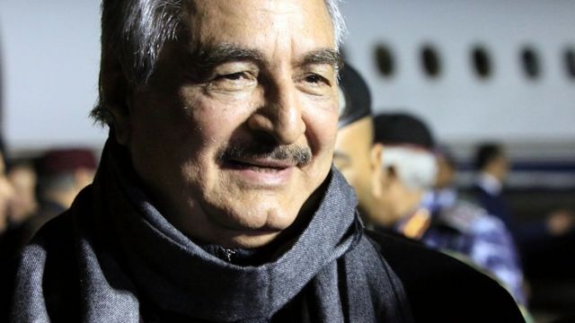 Лидер самопровозглашенной автономии генерал Халифа Хафтар