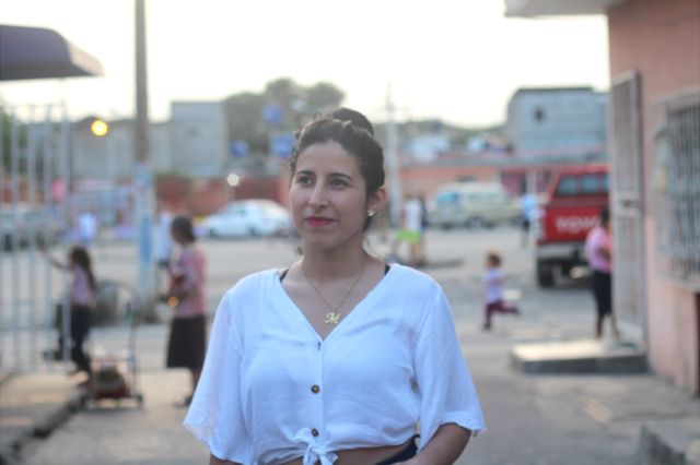 Mónica Moncada en Durán.