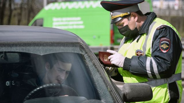 Полицейский в Москве