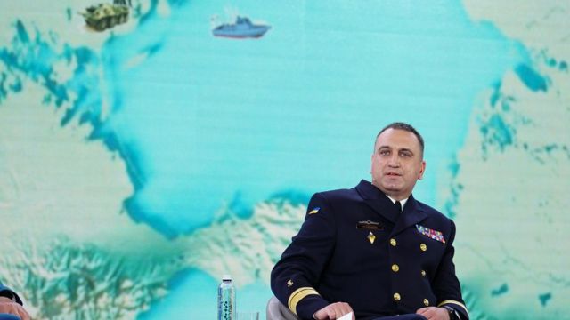 Контрадмірал, командувач ВМС України Олексій Неїжпапа