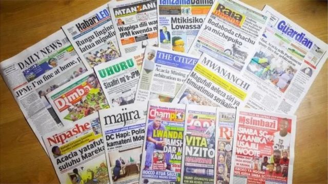 Nini Maana Ya Kufunguliwa Kwa Magazeti Yaliyofungiwa Tanzania? - BBC ...