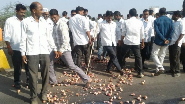 महाराष्ट्र में किसानों की हड़ताल