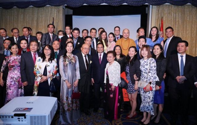 Chiều 17/5, Thủ tướng Phạm Minh Chính đã có buổi gặp mặt một số người Mỹ gốc Việt mà truyền thông Việt Nam mô tả là "kiều bào tiêu biểu, có đóng góp với đất nước" tại San Francisco, California.