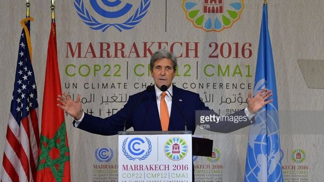cop22, john kerry, maroc, usa