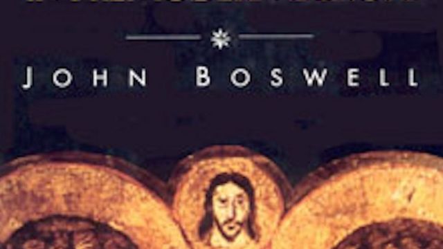 Reprodução da capa da primeira edição do livro do historiador americano que resgatou a teoria da homossexualidade dos santos — ele usou o ícone do século 7 para ilustrar a capa