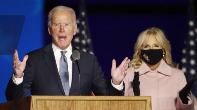 Biden said it takes patience to wait for results