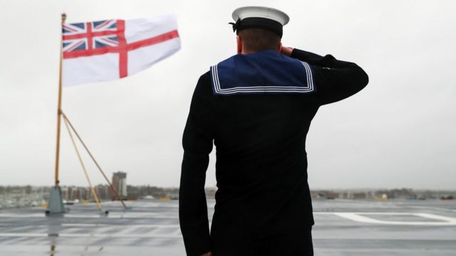 Британский военный моряк