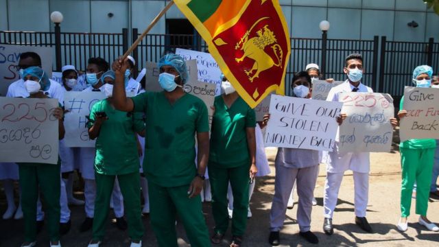 இலங்கை மக்கள் போராட்டம்