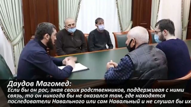 Спикер чеченского парламента Магомед Даудов