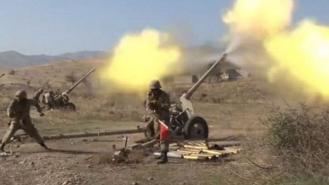 Azerbaijani soldiers