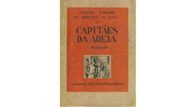 Capa do livro Capitães da Areia