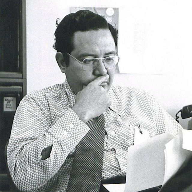 Arturo Campos, electrical power subsystem manager for the Apollo 13 lunar module
