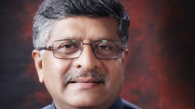 भाजपा नेता और केंद्रीय मंत्री रविशंकर प्रसाद.