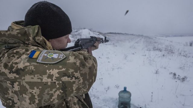 Украинский солдат