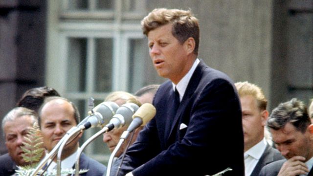 John F.  Kennedy in Berlin