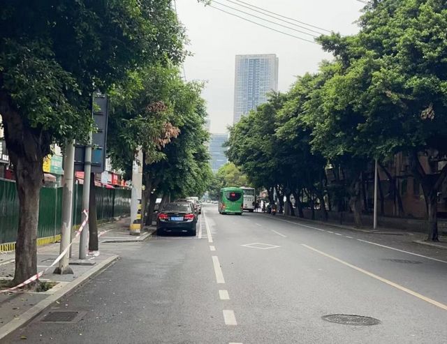 The streets of Chengdu (Photo provided by interviewee Andy).