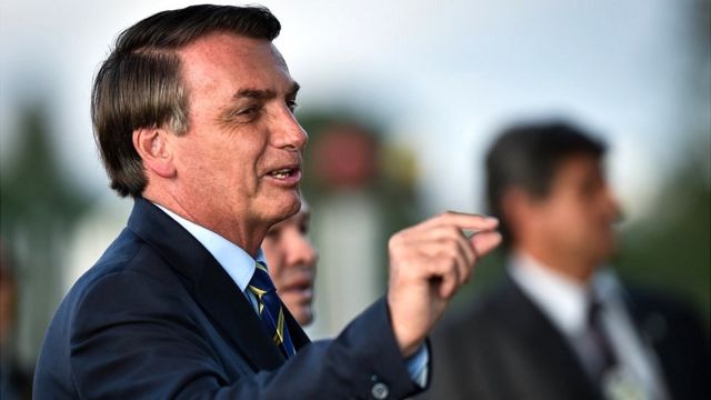 Jair Bolsonaro, presidente de Brasil