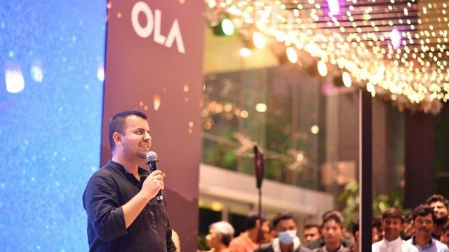 ஓலா எலெக்ட்ரிக்கின் தலைமை செயல் அதிகாரி பவிஷ் அகர்வால்