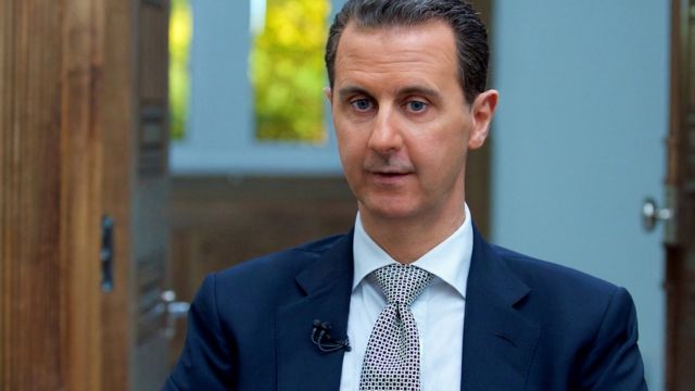 Bashar al Assad.