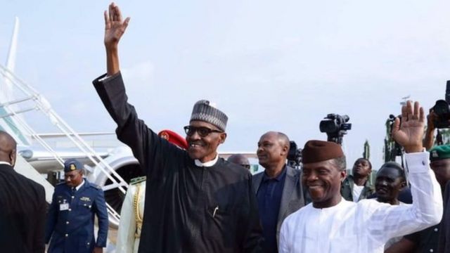 Buhari ya godewa mataimakinsa