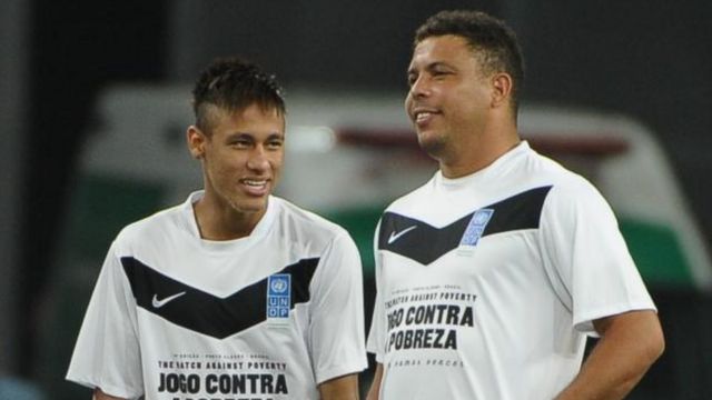 Ronaldo da Lima ubu arusha igitego kimwe Neymar mu ikipe y'igihugu