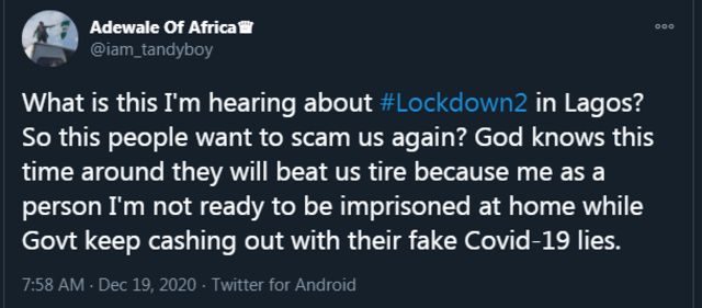 Latest News On Second Lockdown In Nigeria - Germany Wallpaper