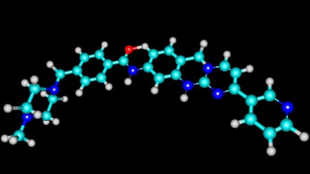 Molécula de imatinib