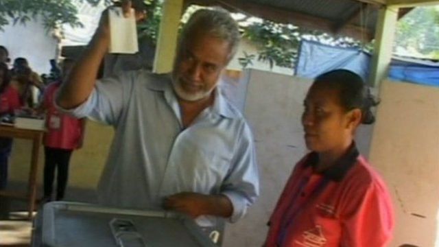 East Timor kushiriki katika uchaguzi