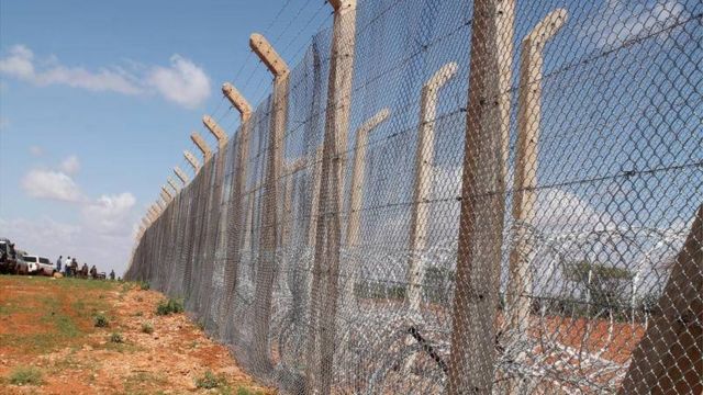 10km oo ka mid ah darbiga ayaa la sheegay in la dhisay ilaa hadda