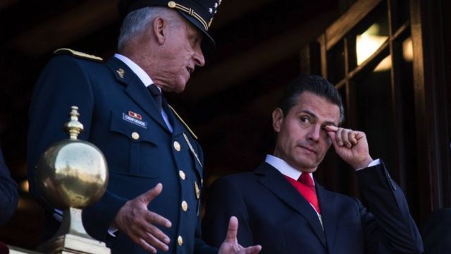 Cienfuegos y Peña Nieto