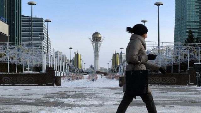 Başkent Nur-Sultan'dır.